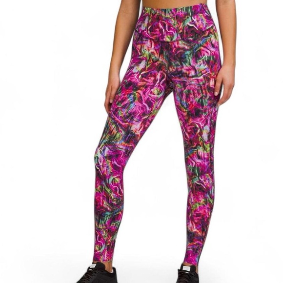 Lululemon Base Pace 25” Running Tights/ Leggings | Size 4 | Pink - Picture 1 of 10